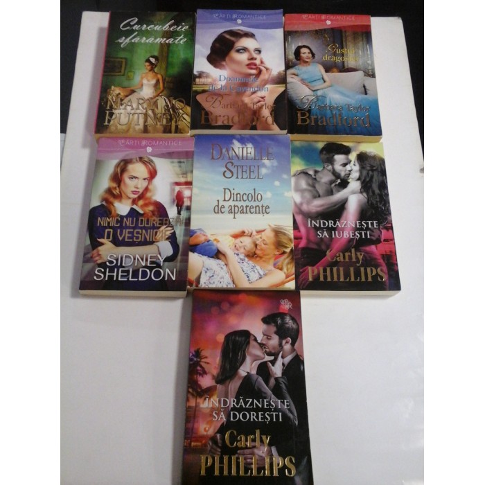 7 romane de dragoste - seria LIRA - Editura Litera